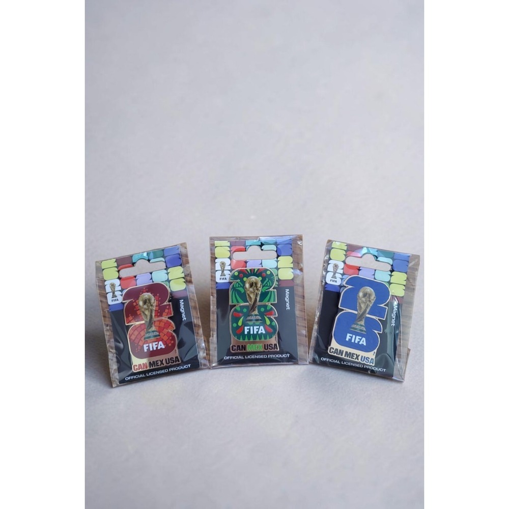 2026 FIFA World Cup Soccer Team Set Of 3 America We Are 26 Metal Pin Licensed